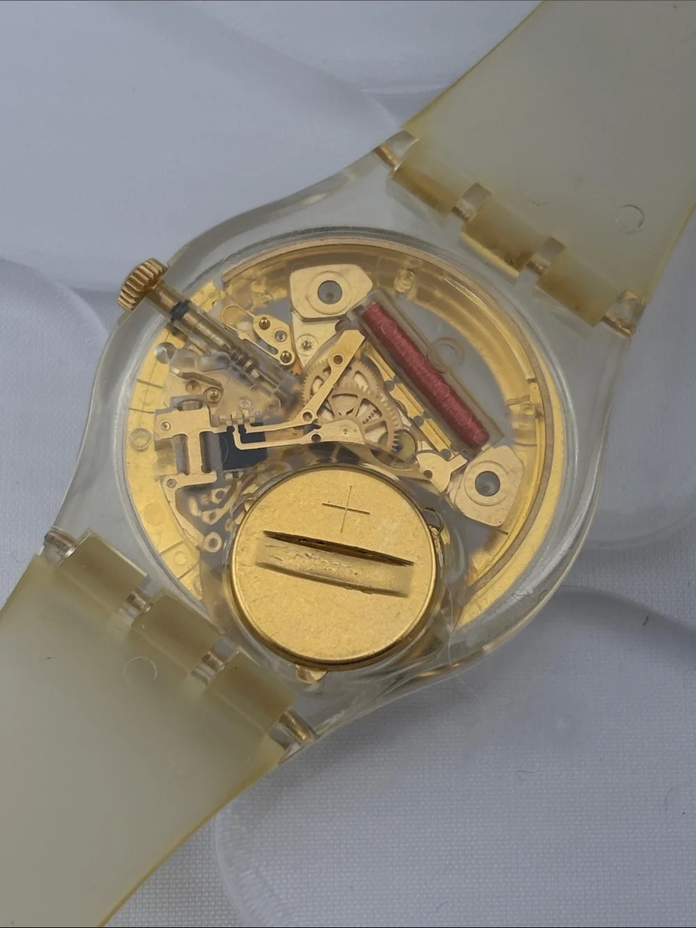 Swatch Watch - GZ115 - GOLDEN JELLY - Club Special